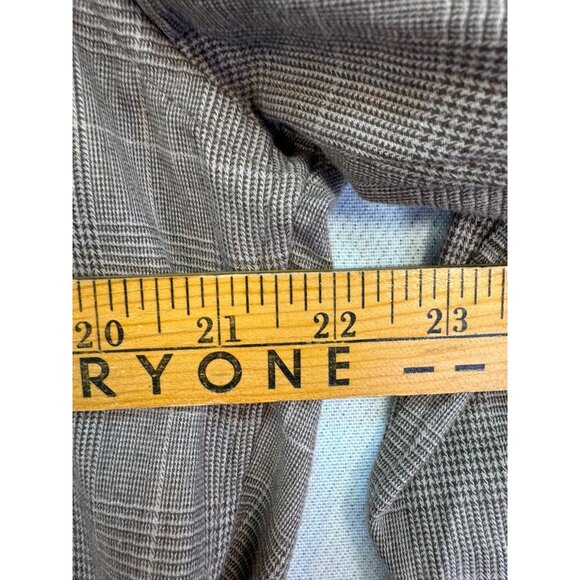 Jos. A. Bank Reserve Mens Tailored Fit Plaid Button-Down Shirt L Brown - Picture 6 of 10